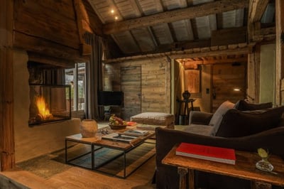 living area at zannier le chalet