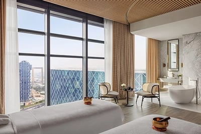 Treatment Room of Longevity Spa at One & One Za'abeel, the UAE