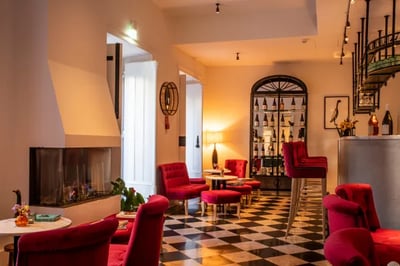 Cozy bar at Palacio Principe Real