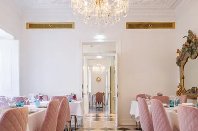 Dining room at Palacio Principe Real