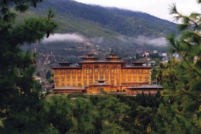 Exterior of Pemako Thimpu Bhutan