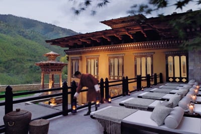 Terrace at Pemako Thimpu Bhutan