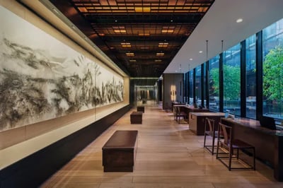 Lobby PuXan Hotel & Spa Beijing China