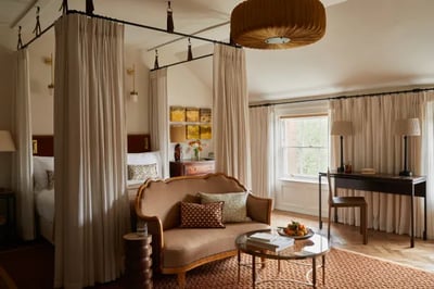 luxurious suite at the Gove, luxury holidays UK