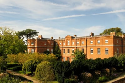 exterior image of the Grove hotel, UK