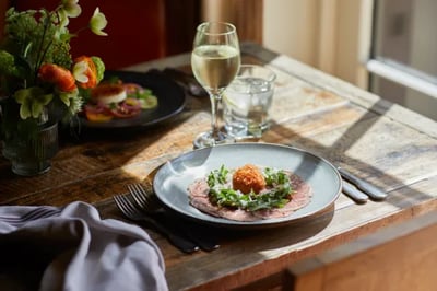 fine dining at the grove hotel UK