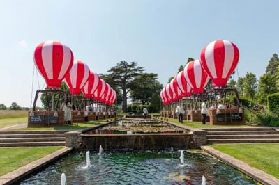 cloud 9 dining at The Grove Hotel  UK