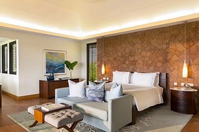 Master Room in the Residence at Raffles Praslin, Seychelles