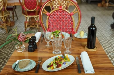 elevated dining at boutique restaurant