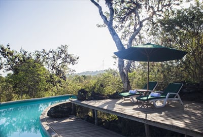 pool at the galapagos safari camp