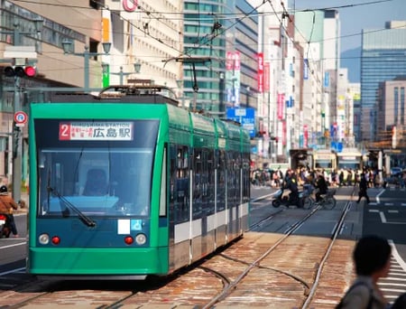 5 Red Torii gates in Fushimi Inari Shrine, Kyoto, Japan