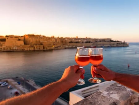 8 View of the Grand Harbour in Valletta, Malta