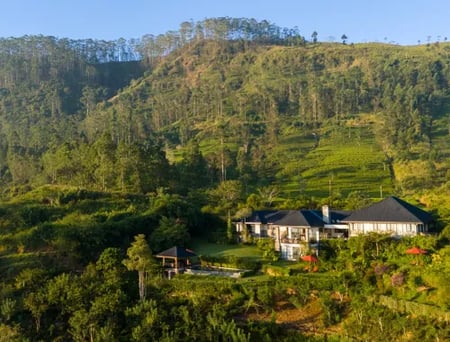 1 Aerial image of Hiriketiya Bay, Sri Lanka