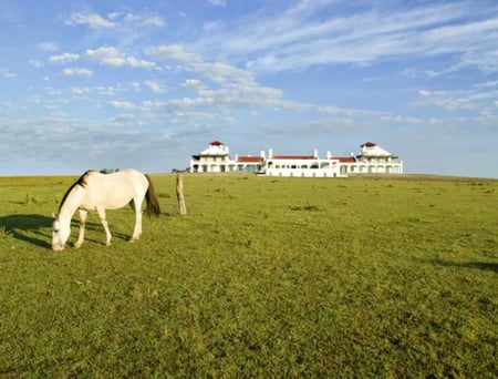 11 Aerial image of a coastal city in Uruguay