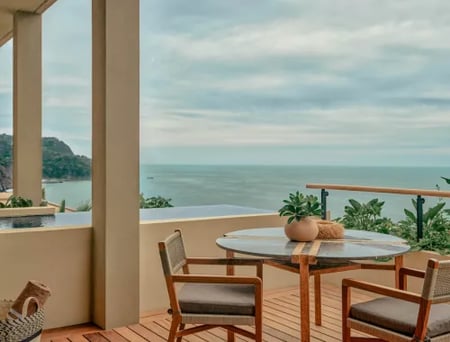 11 A train driving past an agave plantation