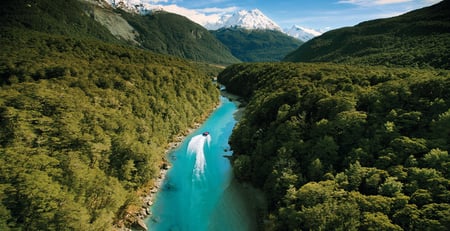 12 Reflection of Mountains in Lake Mackenzie, New Zealand