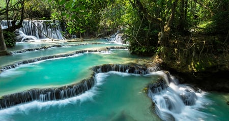 3 Pak Ou buddhist caves, rock formations, river boat along Mekong River, Luang Prabang, Laos