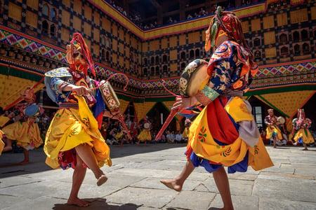 5, 6 & 7 Bhutan dance(tibet dance)