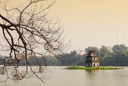 2 Hoi An river, Vietnam Cultural yellow heritage site of mixed cultures and architecture