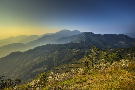 4 Valley of Kathmandu, Nepal during summer