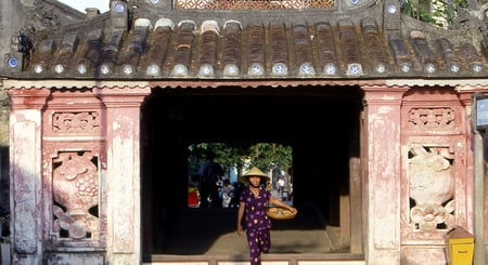 12 Hoi An river, Vietnam Cultural yellow heritage site of mixed cultures and architecture