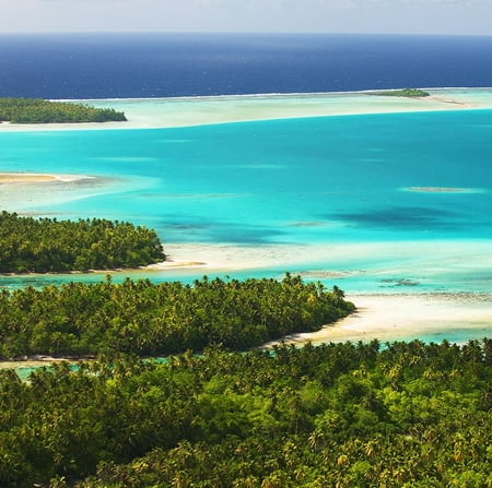 12 Taha aerial view panorama landscape French Polynesia