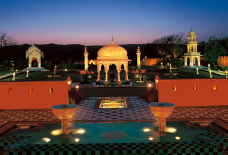 5 Jaigarh Fort Rajasthan with view of Jaipur city scape and Maota lake