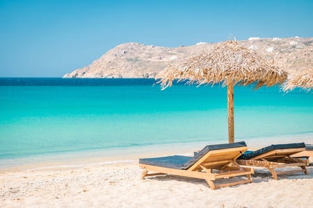 6 Paradise beach on Koufonisia off the coast of Naxos, Cyclades, Greece