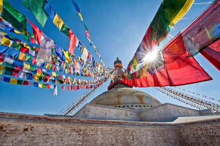 10 Boudhanath Stupa in the Kathmandu valley, Nepal