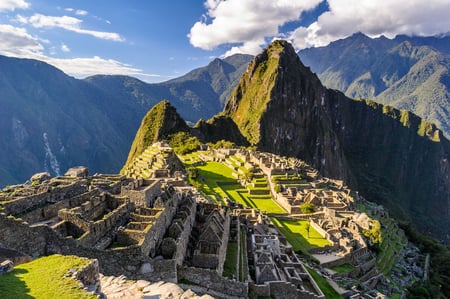 10 Traditional handmade wool production in Cusco Peru. Colorful alpaca clothing