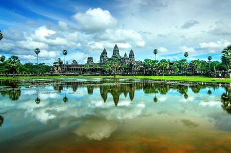 3 Cambodia, Siem Reap, Angkor Ancient Architecture, UNESCO World Heritage