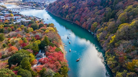 8 Kyoto, Japan at Kiyomizu-dera Temple during autumn season
