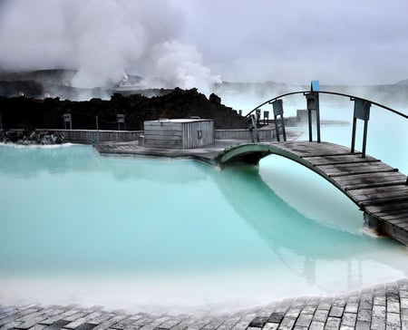 8 The Blue Lagoon geothermal spa is one of the most visited attractions in Iceland