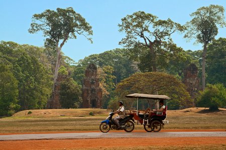 8 Cambodia, Siem Reap, Angkor Ancient Architecture, UNESCO World Heritage