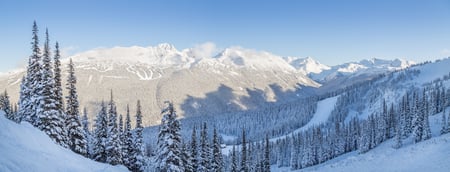9 Railway in the Canadian Rockies in winter