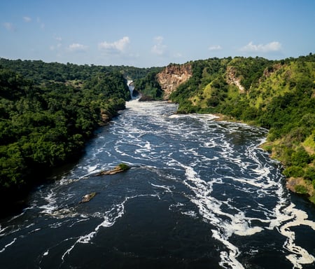 3 Bahir Dar, Ethiopia: A boy stares at the Blue Nile Waterfalls.