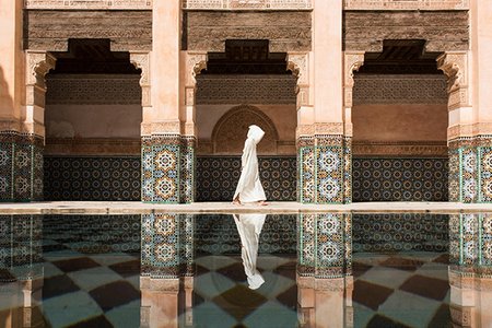 10 View of Koutoubia Mosque and garden in Marrakesh, Morocco