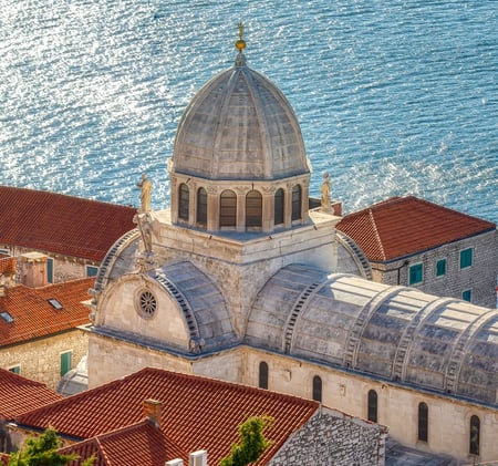 5 Old town and harbor of Dubrovnik, Croatia