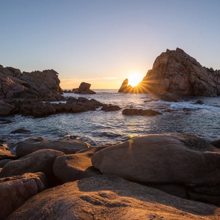 4 Shelley beach in Albany at sunrise, Western Australia