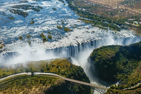 10 Victoria falls, Zimbabwe