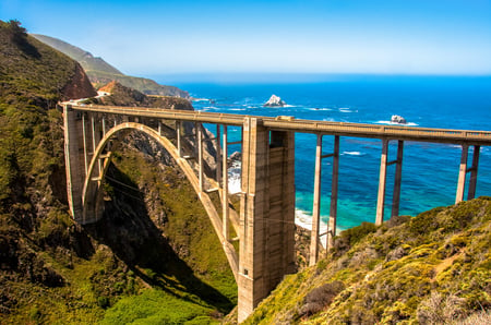 2 Highway 1 on the pacific coast, California