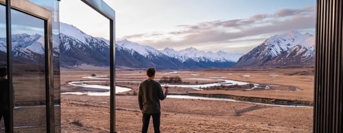The Lindis, a luxury lodge in the remote Ahuriri Valley of New Zealand's South Island