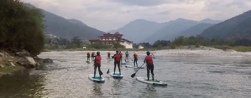 Sup Adventure in Bhutan