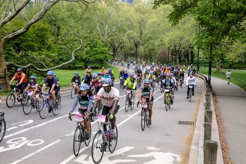 five boro bike ride