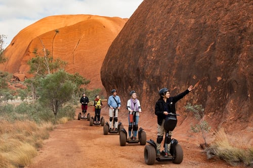 Segway at Uluru