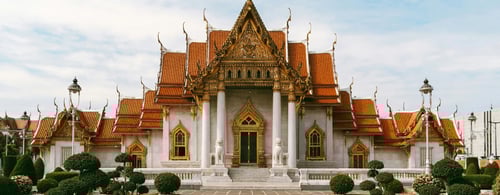 Temple in Bangkok on a luxury holiday to Thailand