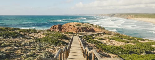 Praia da Bordeira, a beach located in the Algarve region of Portugal