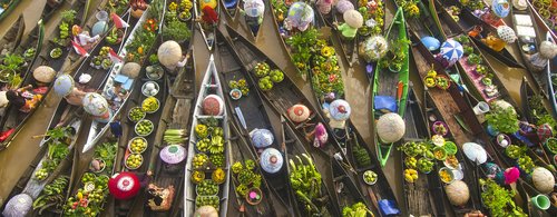 Indonesia Floating Market
