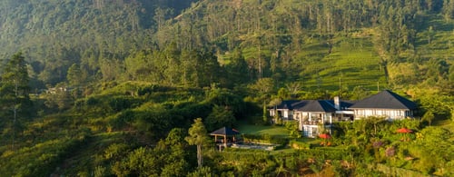 Aerial image of Cameilla Hills, Luxury holidays to Sri Lanka