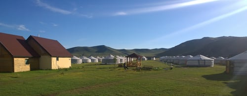 Munkh-Tenger-Ger-Camp_Aerial-View_Mountain